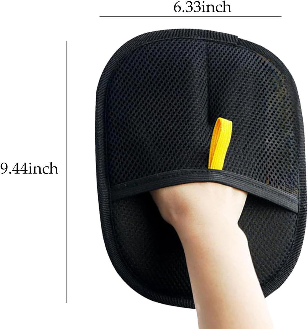 2-in-1 Pet Hair Removal Gloves – Electrostatic Fur Remover & Grooming Brush for Dogs & Cats