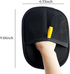 2-in-1 Pet Hair Removal Gloves – Electrostatic Fur Remover & Grooming Brush for Dogs & Cats