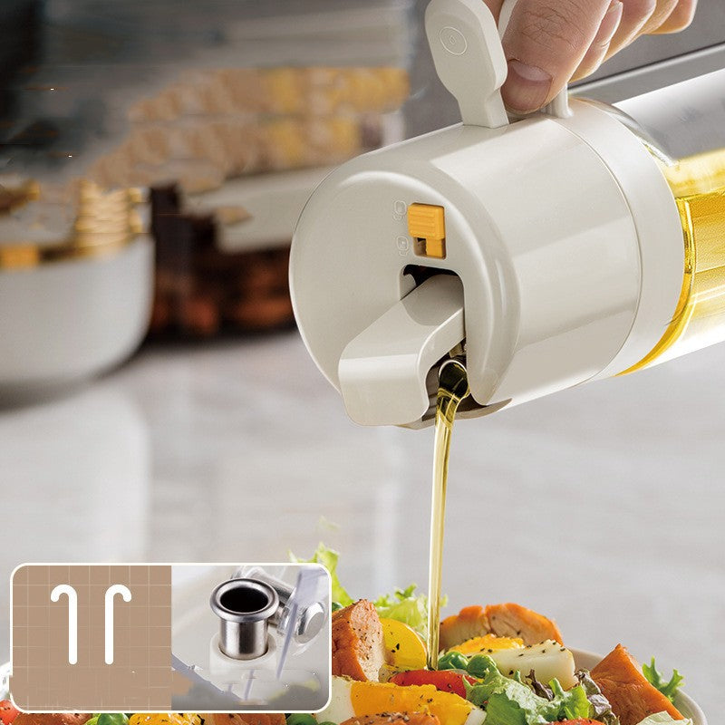 2-in-1 Olive Oil Sprayer Bottle for Cooking & BBQ